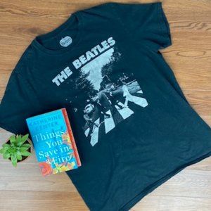 The Beatles Abbey Road Tee Graphic Tee 100% Cotton Size Large